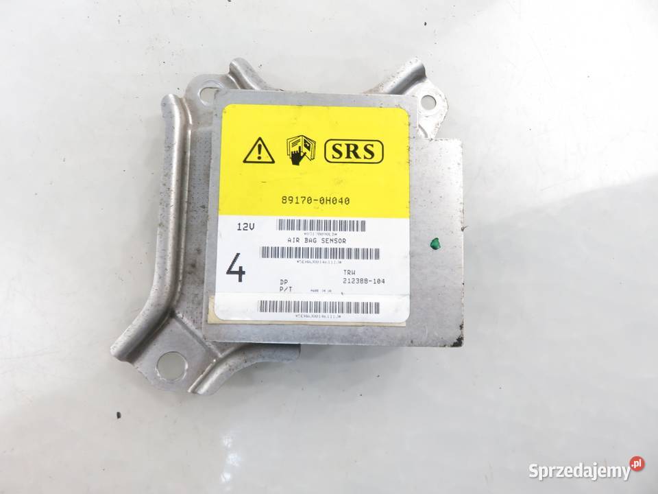 MODUŁ AIRBAG PEUGEOT 107 891700H040