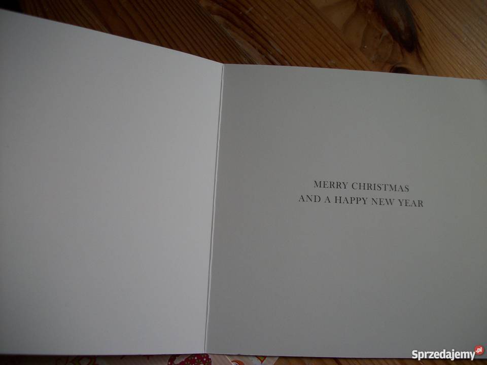 ANGIELSKIE KARTKI NA BOŻE NARODZENIE
