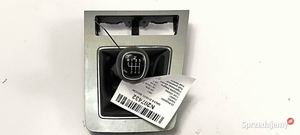 GAŁKA ZMIANY BIEGÓW SKODA OCTAVIA III 5E1863212A Lipno sprzedam