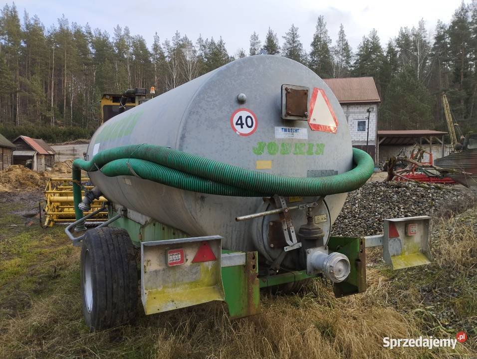 Beczkowóz Joskin 8400 Resor Olsztyn sprzedam