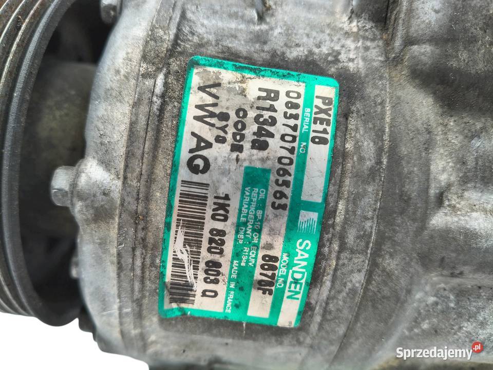 SPRĘŻARKA KLIMATYZACJI Audi A3 Q3 Seat Leon VW