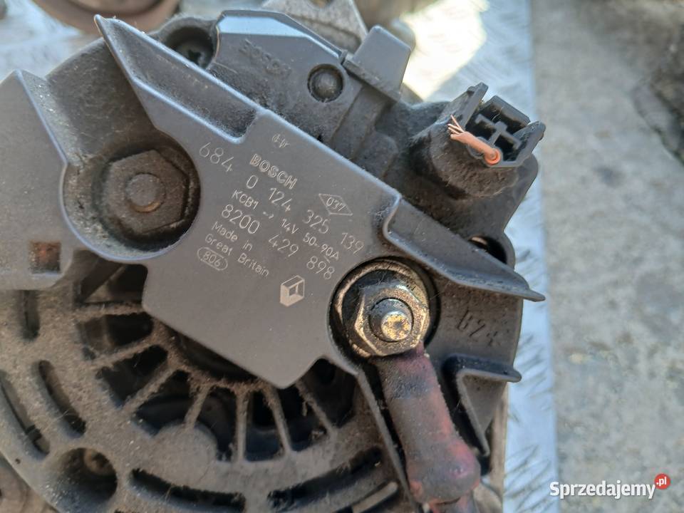 Alternator 0124325139 Renault Clio III 12 B Radłów