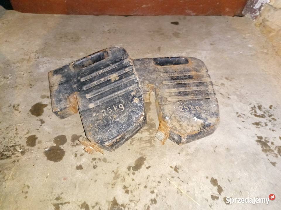 Obciażniki na przód do Mf 255Ursus 3512 Łęczna