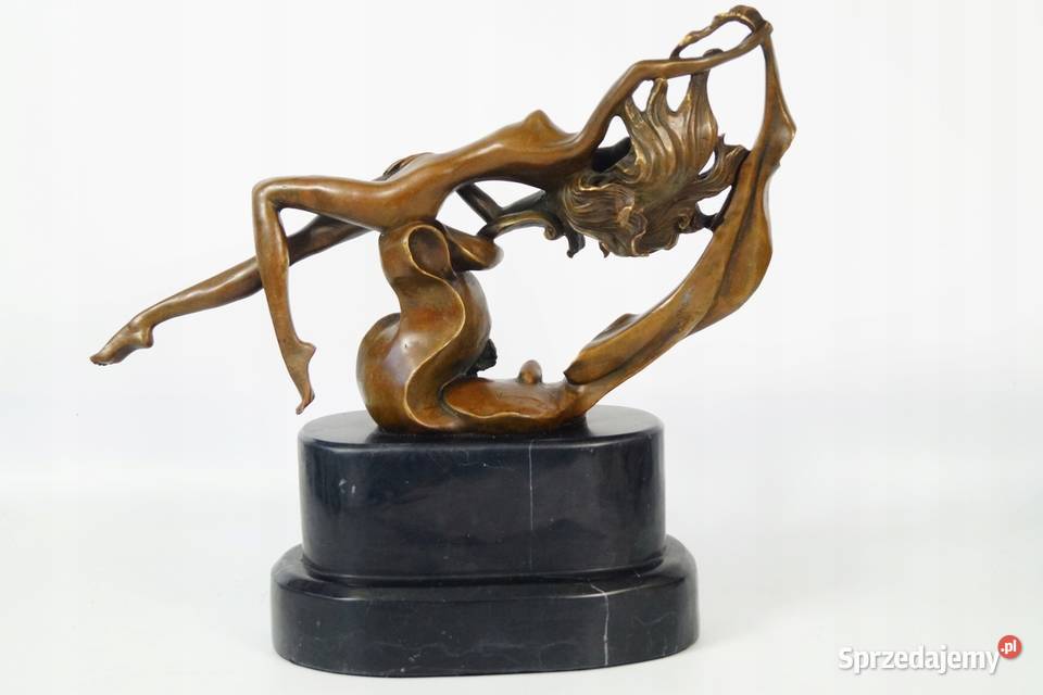 NIMFA kobieta secesyjna figura mitologia rzeźba Gizałki