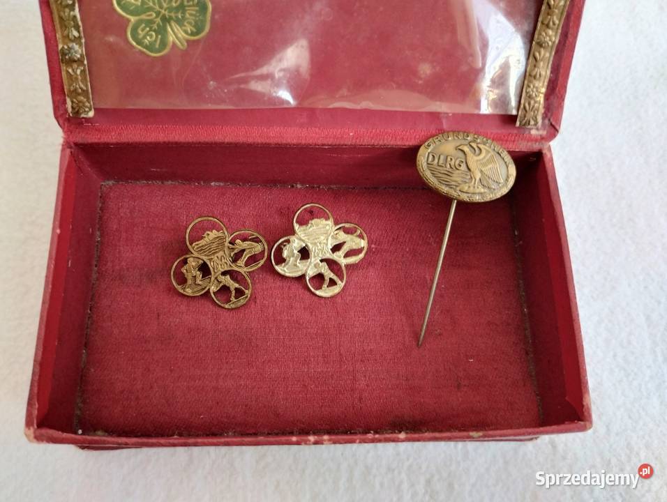 Lata 30 Trzy Odznaki Niemieckie Cieszyn