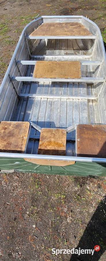 Aluminiowa płaskodenna stabilnaŁódź łódka Wędkarstwo sprzedam