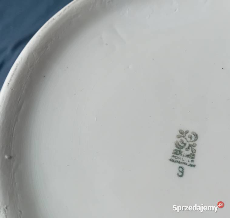 Waza z porcelitu 3 L Włocławek PRL wielkopolskie Koźminek