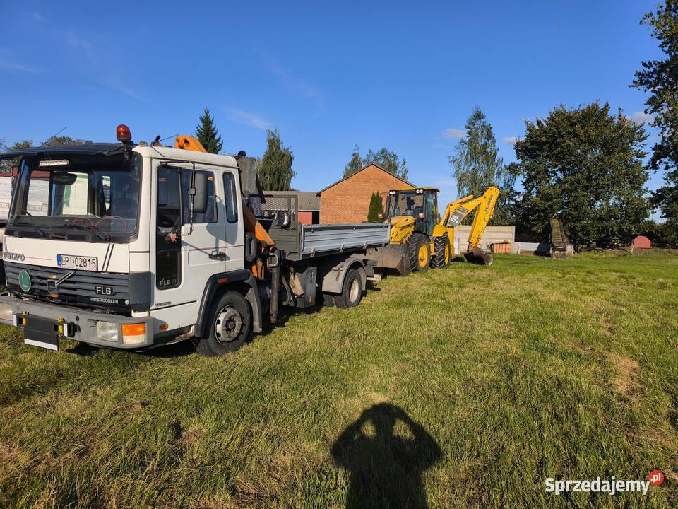 Volvo fl611 wywrotka HDS specjalny zimowego Wywrotki Sulejów sprzedam