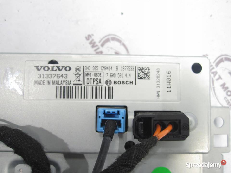 VOLVO S60 II 11r ekran wyświetlacz 7609501414