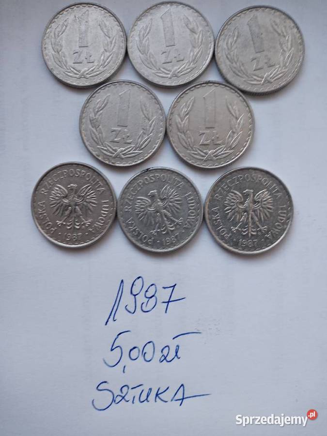 Monety PRL 1 Numizmatyka zachodniopomorskie Szczecinek