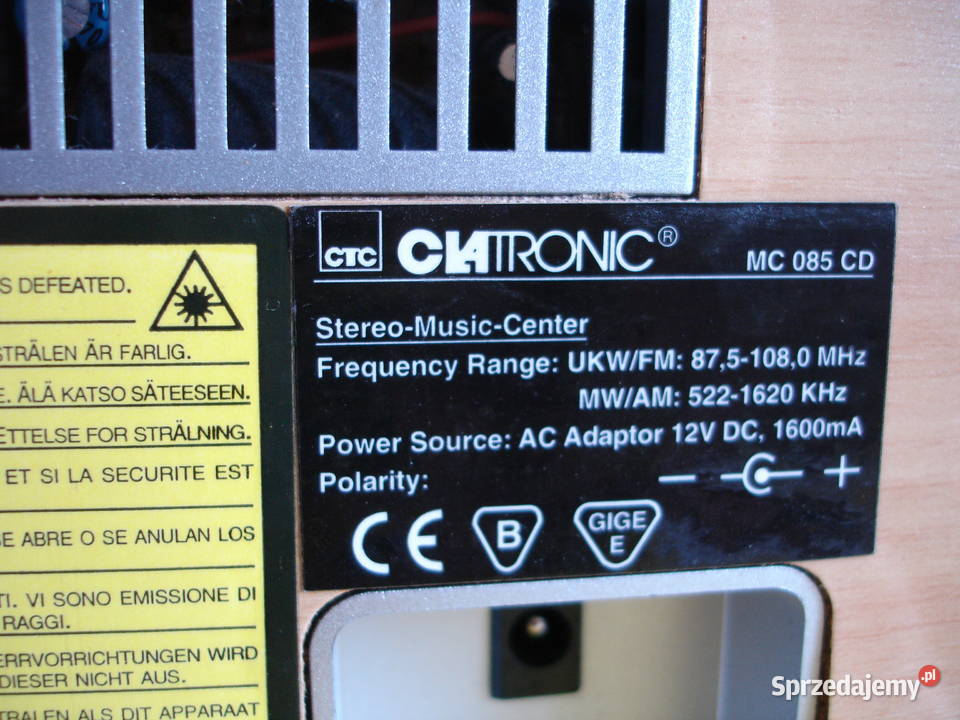 Radioodtwarzacz z CD CLATRONIC MC085CD Zielona Góra