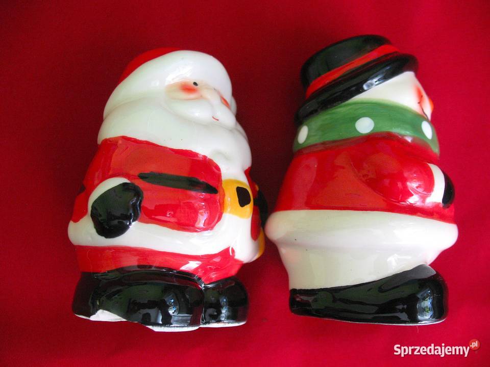 Sól i pieprz mikołaje 8 x 5 x 5 Solniczka i Siedlce