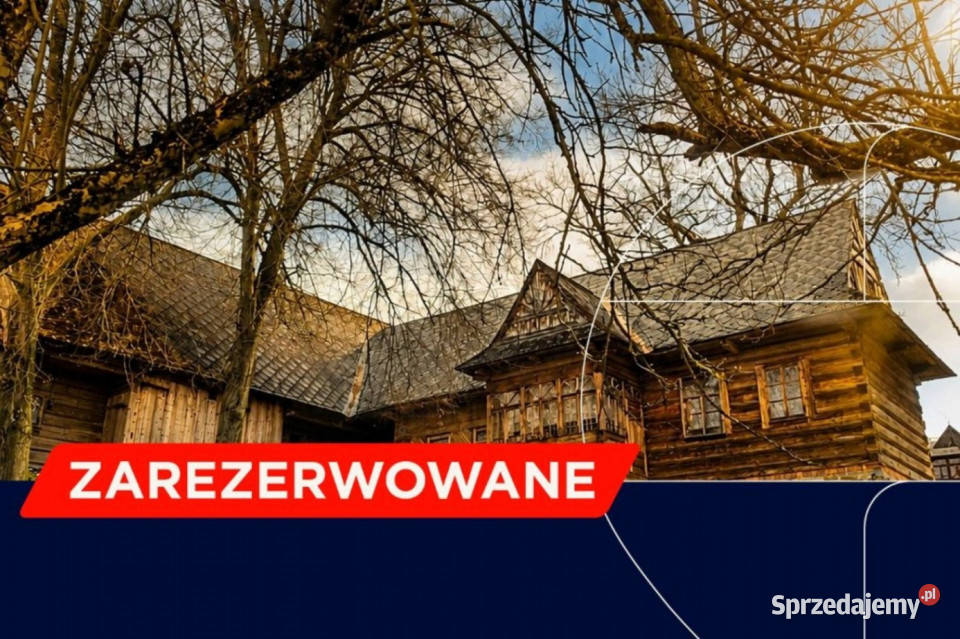 Góralski tradycyjny dom z widokiem Bańska Wyżna