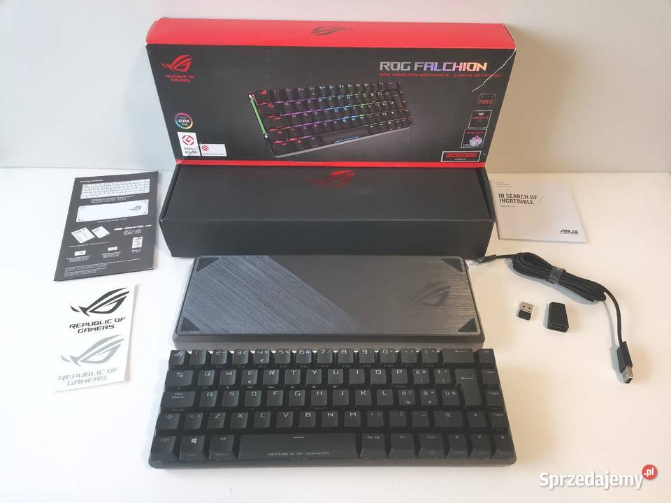 Klawiatura gamingowa ASUS ROG Falchion QWERTY IT lubuskie Drezdenko