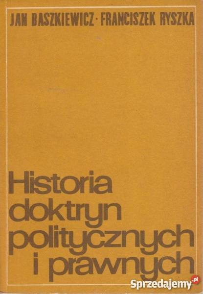 HISTORIA DOKTRYN POLITYCZNYCH I PRAWNYCH łódzkie Łódź