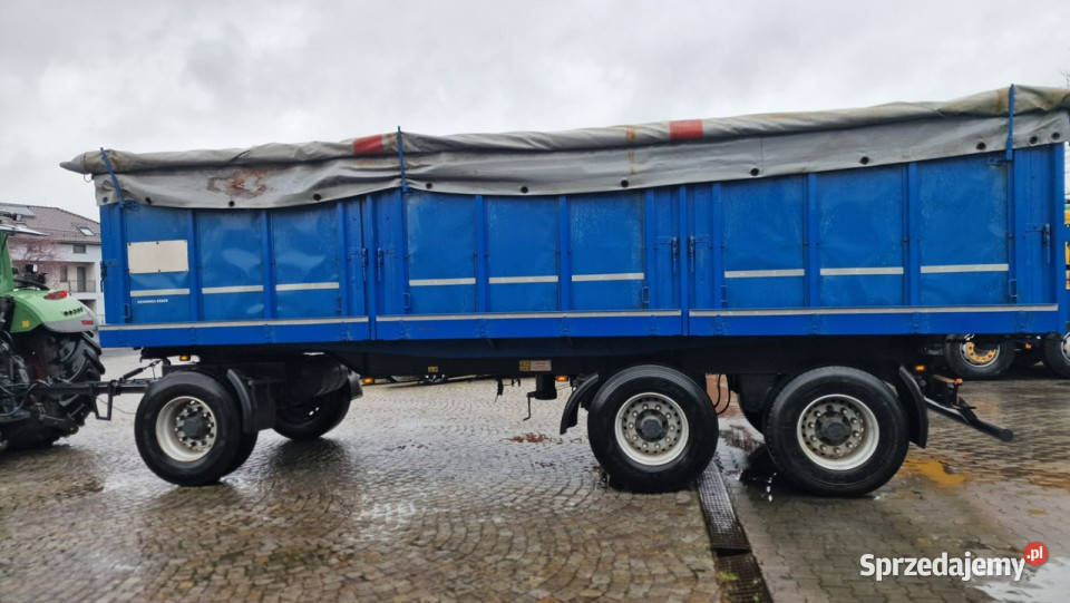 Przyczepa transportowa Babelsberg Kroger HKD 402 Maszyny rolnicze opolskie Głogówek