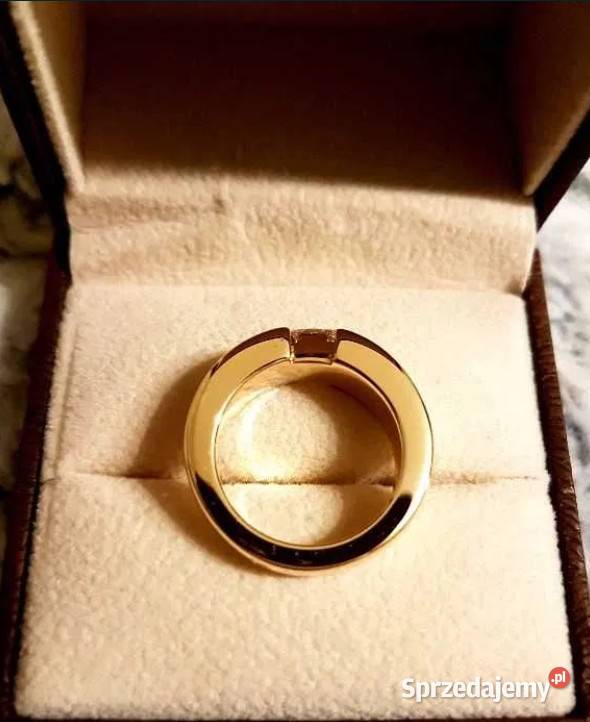 Pierścionek Złoto 138 g z Diamentem 08 ct Okazja Warszawa