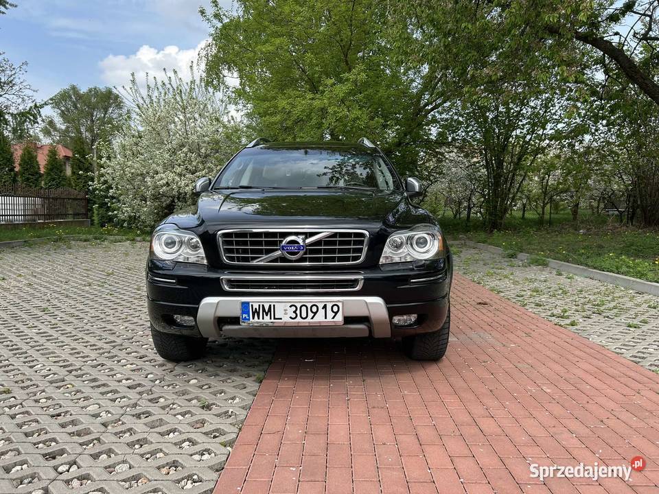 Volvo XC90 2014r 24 D5 WEBASTO salon 7 osób ASR (kontrola trakcji) Mława