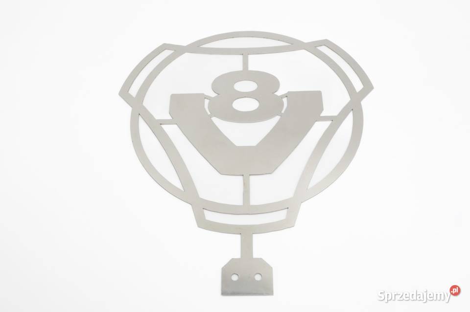 SCANIA V8 emblemat lustro STOJAK NIERDZEWKA Motoryzacja wielkopolskie Kobierno