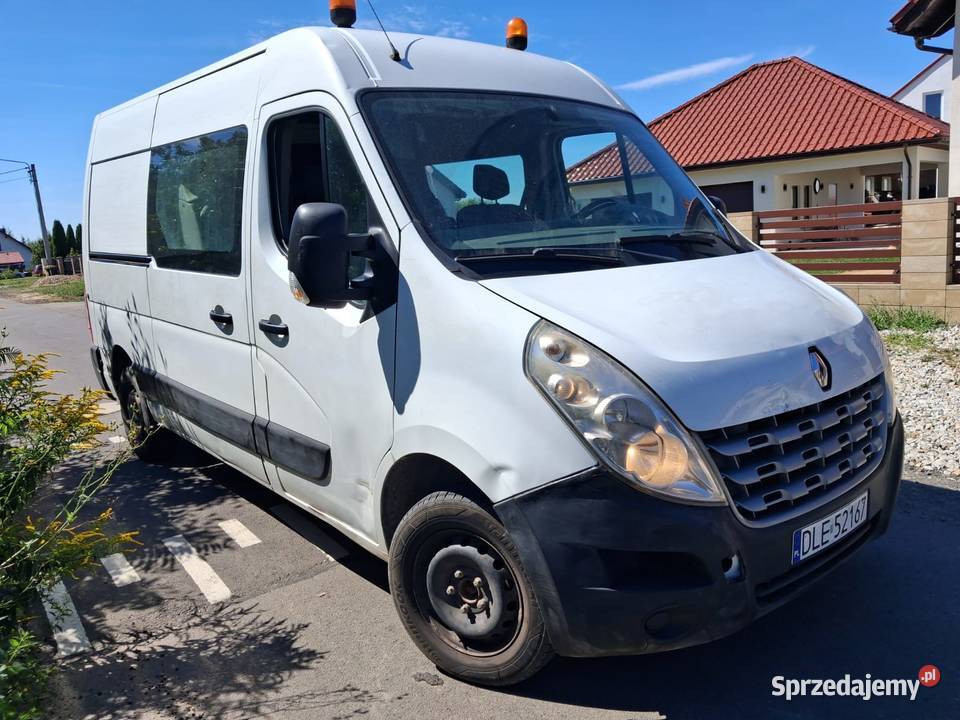 Renault Master IV brygadówka 7-osobowy