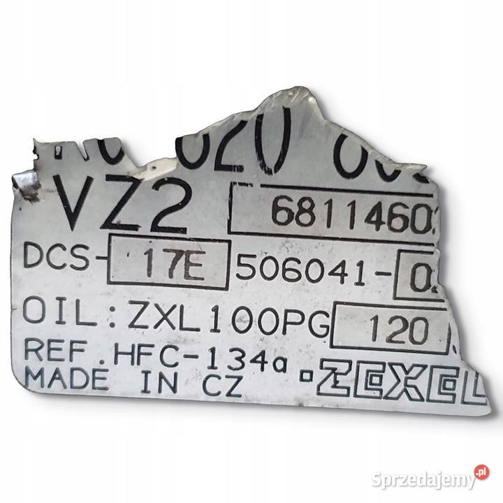 SPRĘŻARKA KLIMATYZACJI VW Golf V 19 TDI pompa Chełm