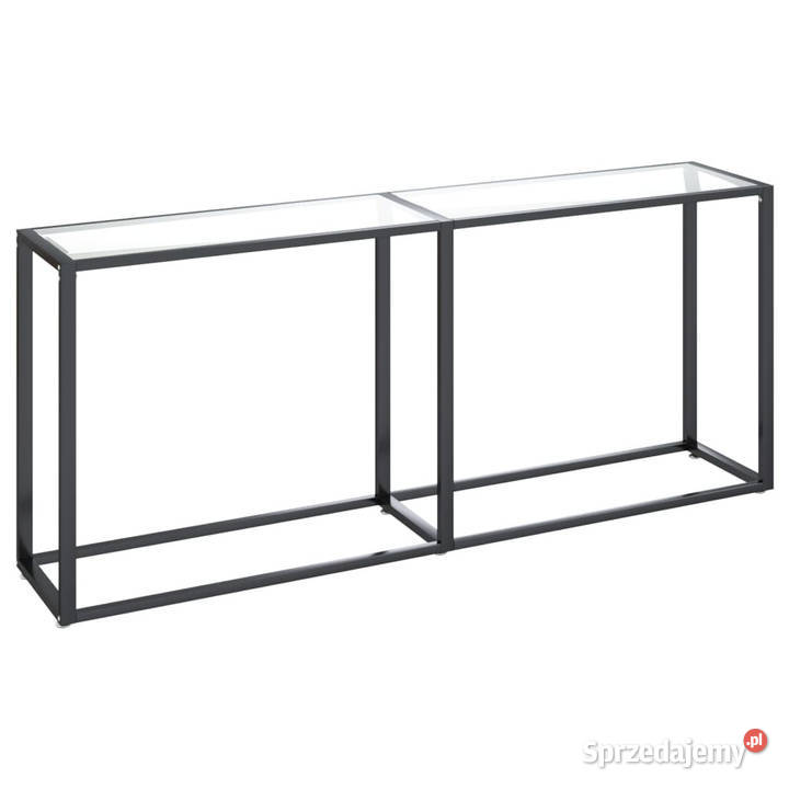 Konsola przezroczysta 180x35x755 szkło hartowane Warszawa