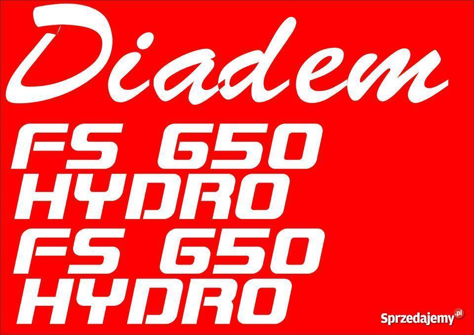 naklejki diadem fs 650 hydro Jeżewo