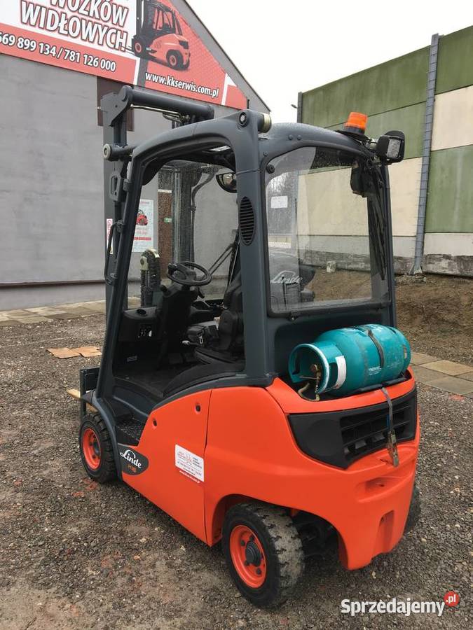 Wózek widłowy LINDE gaz Rzeszów