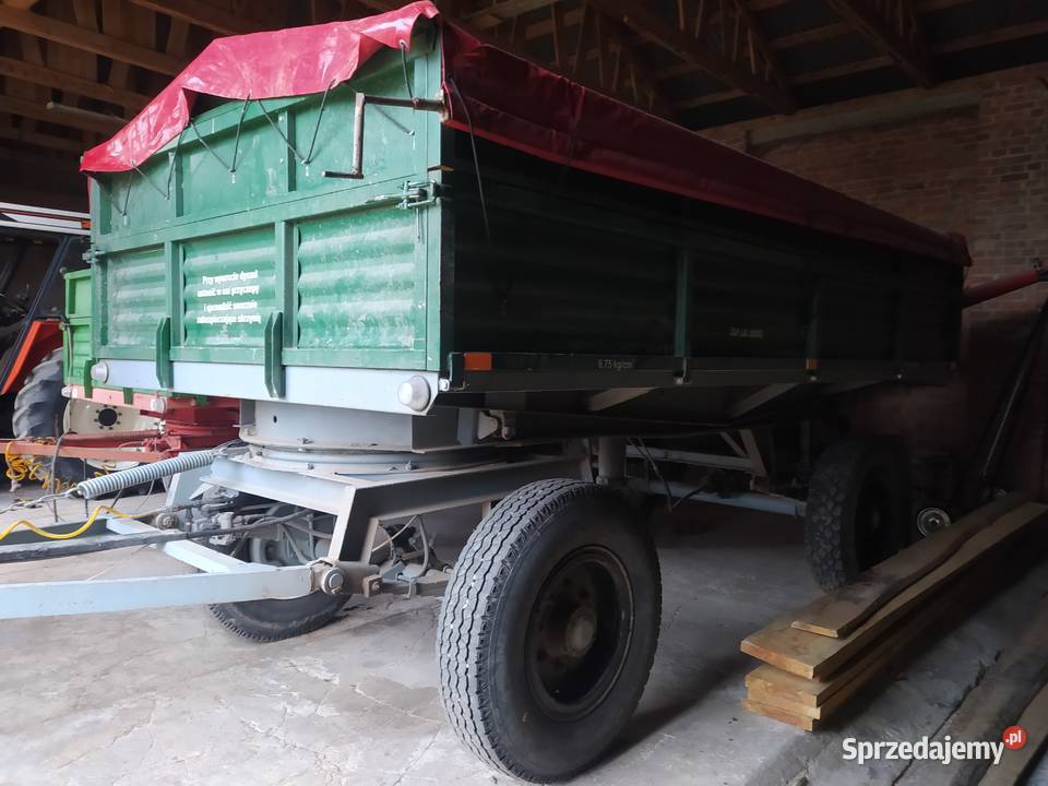 Przyczepa D55 nieuszkodzony Przyczepy rolnicze Maciejów Nowy