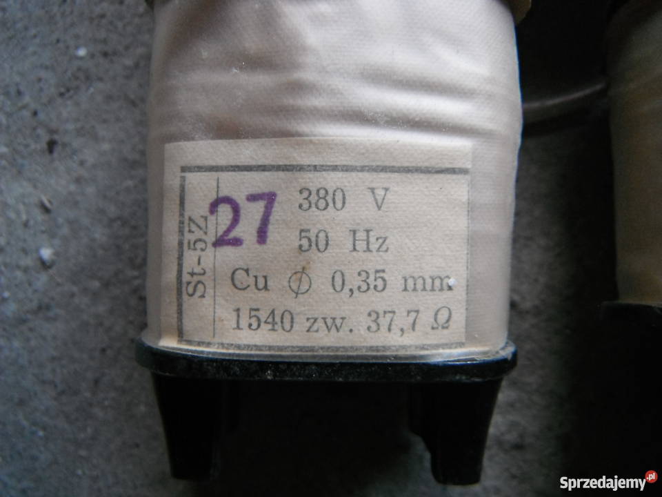 Cewka stycznik St5Z napięcie 220V i 380V 50Hz Chlewiska