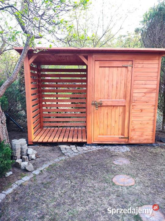 Drewutnia 15 x 11m domek narzędziowy 15 x 11m Architektura ogrodowa