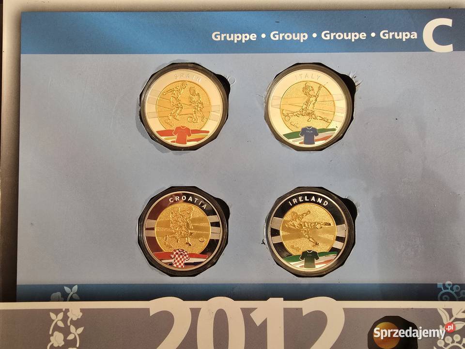 Album medale monety Euro 2012 Żary