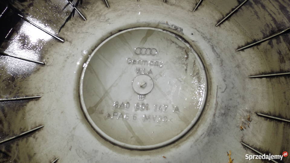 Kołpaki 15 Audi 80 B4 Komplet ORYGINAŁ Zawieszenie i układ kierowniczy Motoryzacja