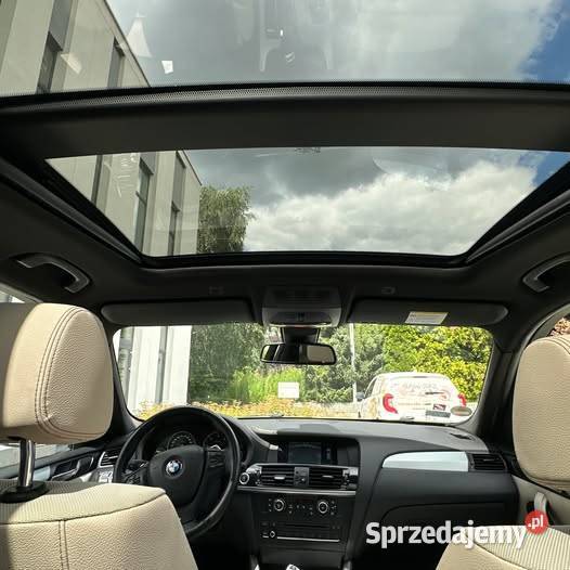 BMW X3 F25 xDrive20d M Pakiet HUD Jasna skóra 51