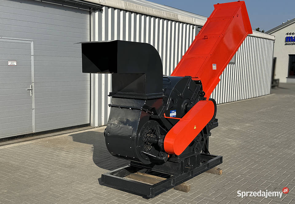 Rębak Rozdrabniacz do drewna bębnowy Sierakowska Huta