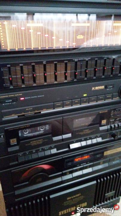 wieża Sharp System 7700 z pilotem dolnośląskie Wrocław sprzedam