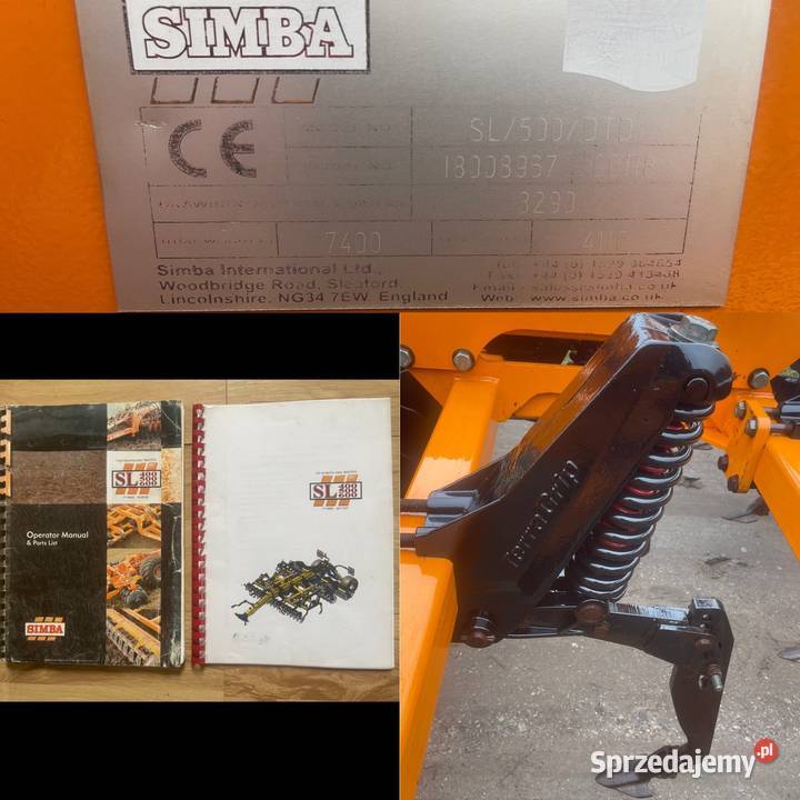 Agregat bezorkowy Simba SL500 gruber 5m nieuszkodzony