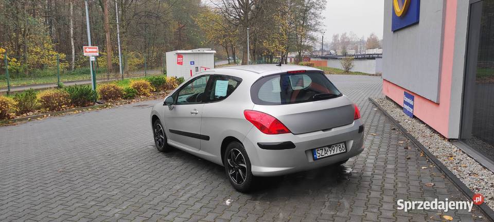 Peugeot 308 2007 16 benzyna nieuszkodzony Kończyce Wielkie