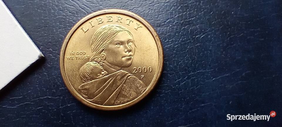 Stare monety 1 dolar 2000 USA Lesko