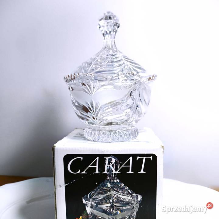 Bombonierka kryształowa Szczytno sprzedam