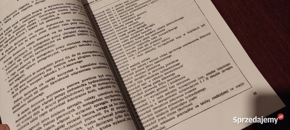 Instrukcja obsługi Ursus c 360 miękka Stalowa Wola