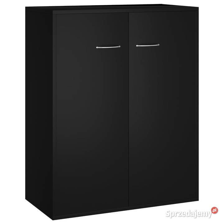 Szafka czarna 60x30x75 materiał drewnopochodny Warszawa sprzedam