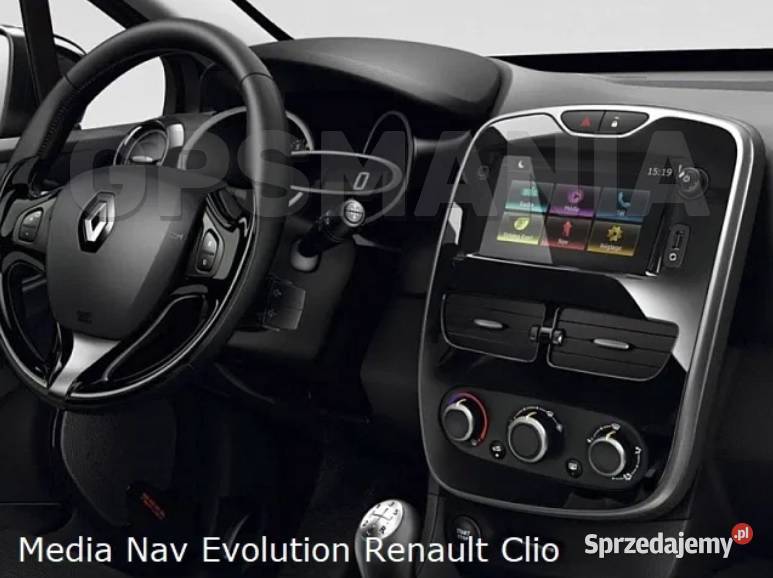 Mapa do nawigacji Renault Media Nav Evolution