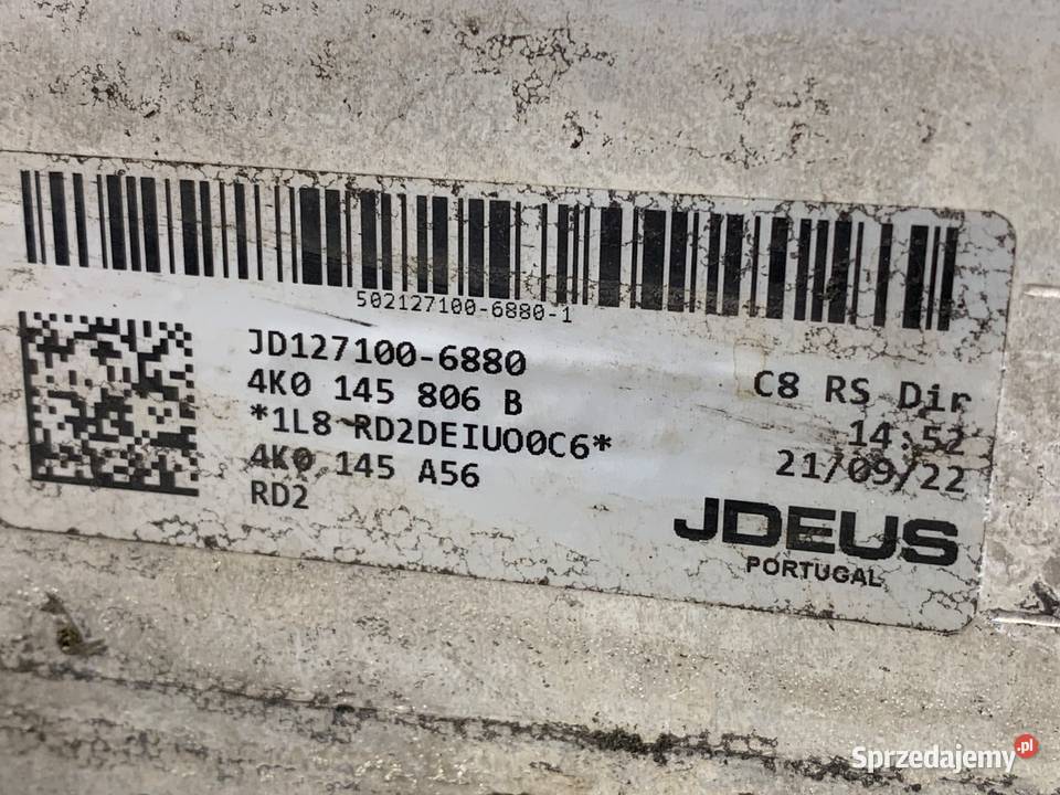 INTERCOOLER AUDI A6 C8 4K0145806B 40 600