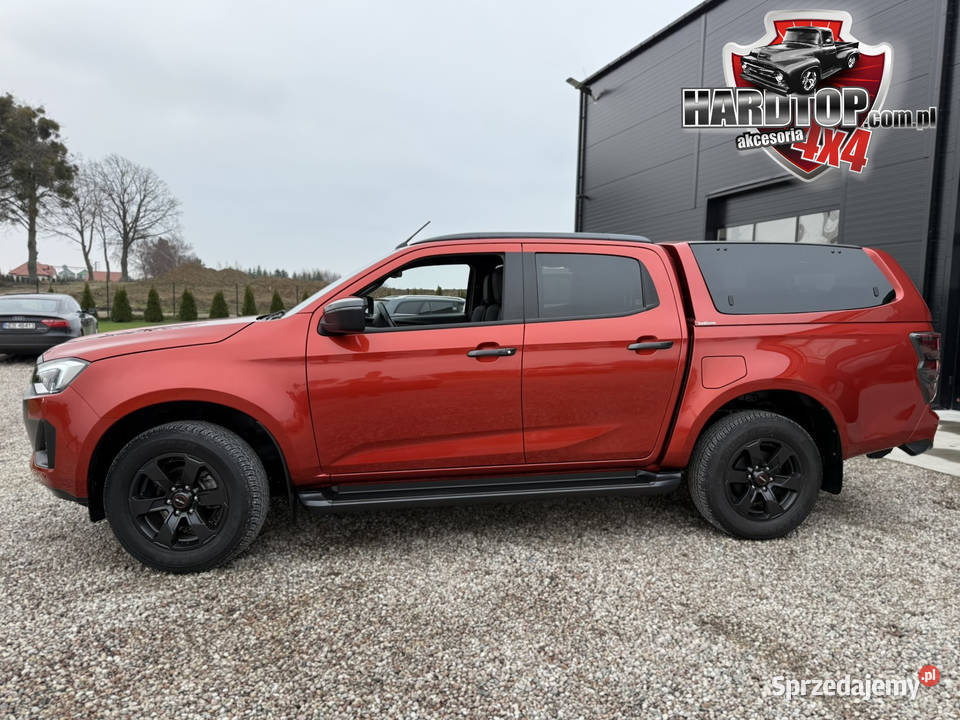 Zabudowa paki Hardtop Szyby Boczne Stałe Isuzu D Pasłęk