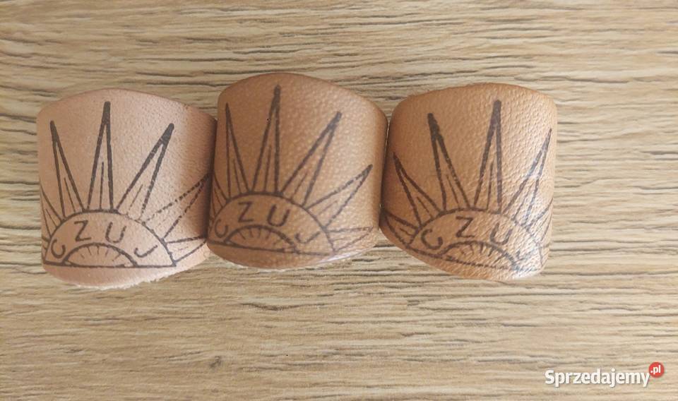 Pierścień harcerski Czuj skórzany Ostrowiec Świętokrzyski