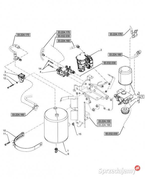 Holland T6090 T6070 Moduł 47862977