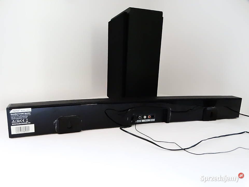 Xoro HSB 75 soundbar z subwooferem moc 48 W i Biłgoraj