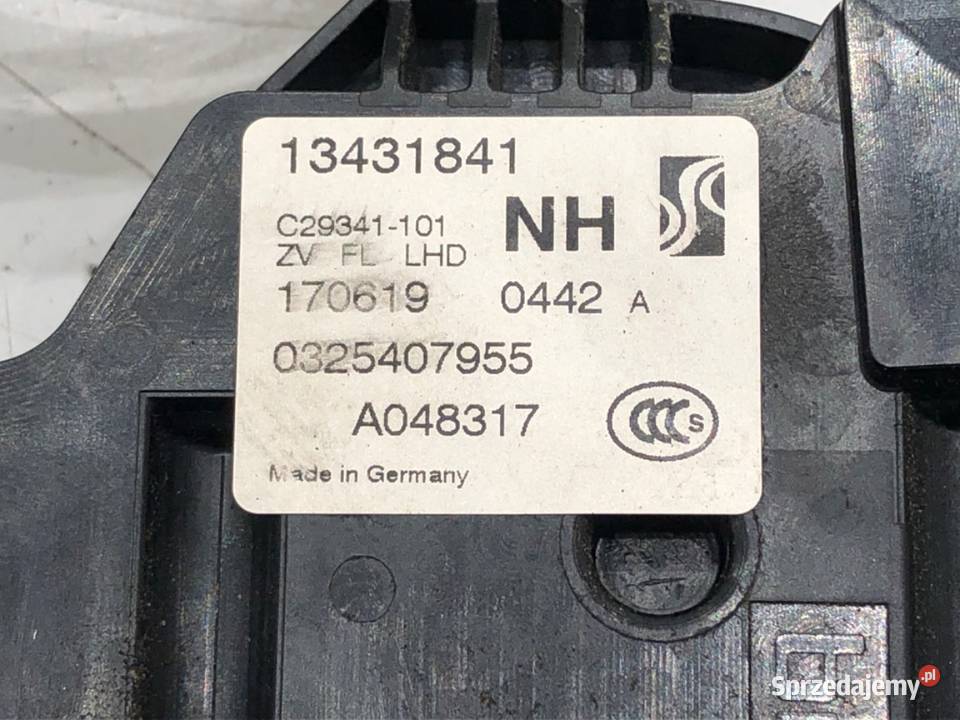 ZAMEK DRZWI LEWY PRZÓD OPEL CORSA E Hatchback Zamki, wkładki i kluczyki podkarpackie