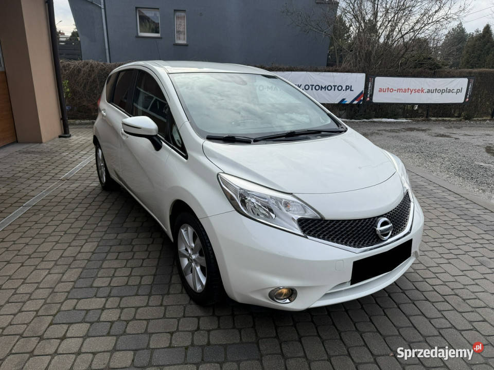 Nissan Note Rej022016r 12 98 Klimatronik Navi biały Orzech sprzedam